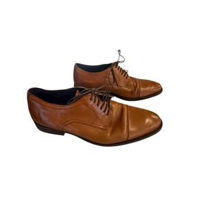 Cole Haan Men’s Cap Toe Oxford Dress Shoes C34138 Tan Leather Size 11M